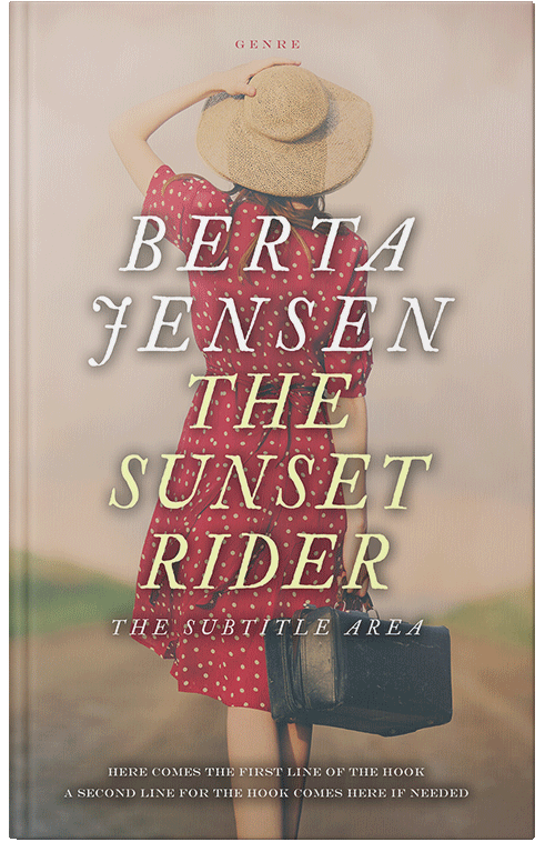 Front view of Vanilla #26445 - Premade Historical Book Cover