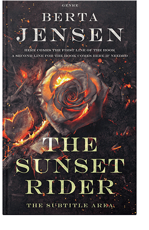 Pre Made Book Cover Thunder