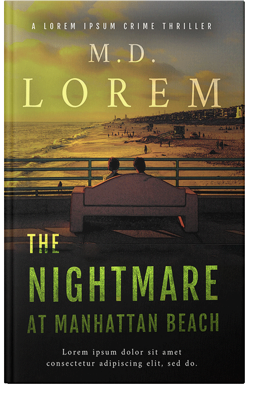 Front view of Premade Romance Book Cover - Zeus