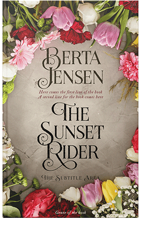 Pre Made Book Cover Coral Reef