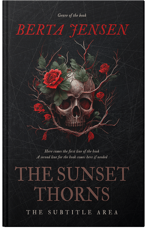 Front view of Woodsmoke #26472 - Premade Horror Book Cover