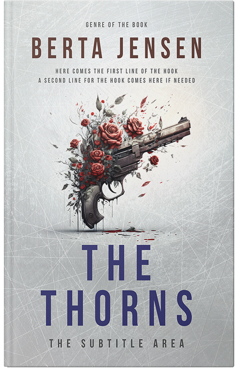 Front view of Iron #26476 - Premade Mystery & Thriller & Suspense Book Cover