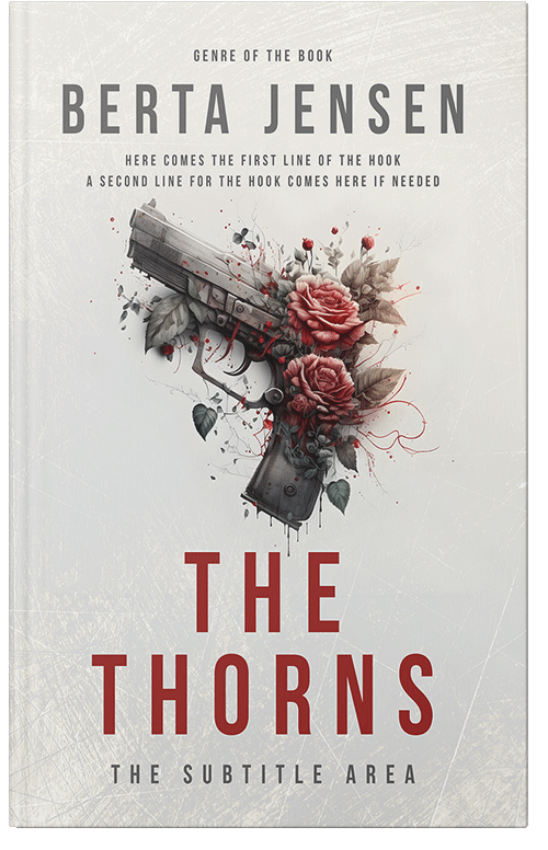 Front view of Cararra #26477 - Premade Mystery & Thriller & Suspense Book Cover