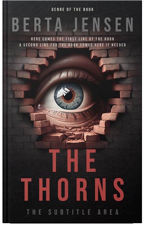 Front view of Cocoa Brown #26478 - Premade Mystery & Thriller & Suspense Book Cover