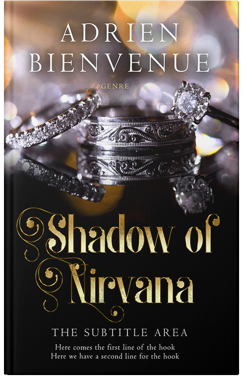 Front view of Cocoa Brown #26482 - Premade Romance Book Cover