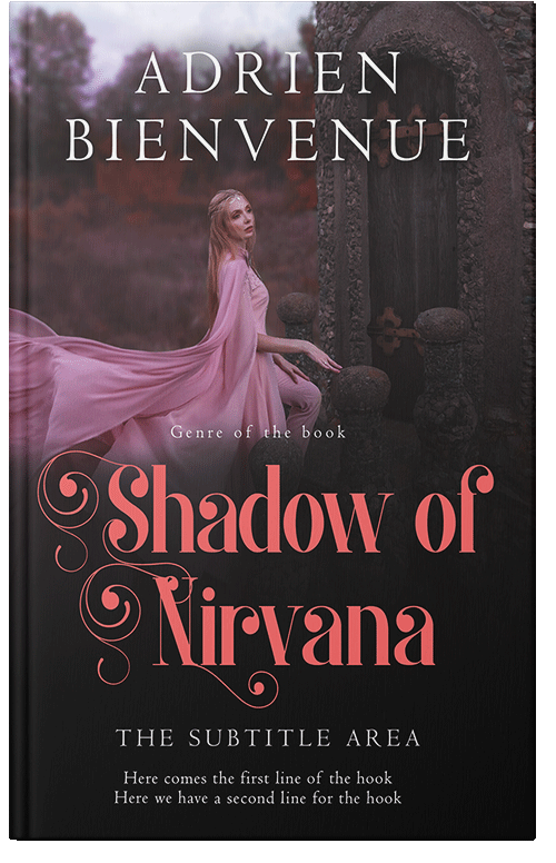 Front view of Thunder #26483 - Premade Fantasy Book Cover