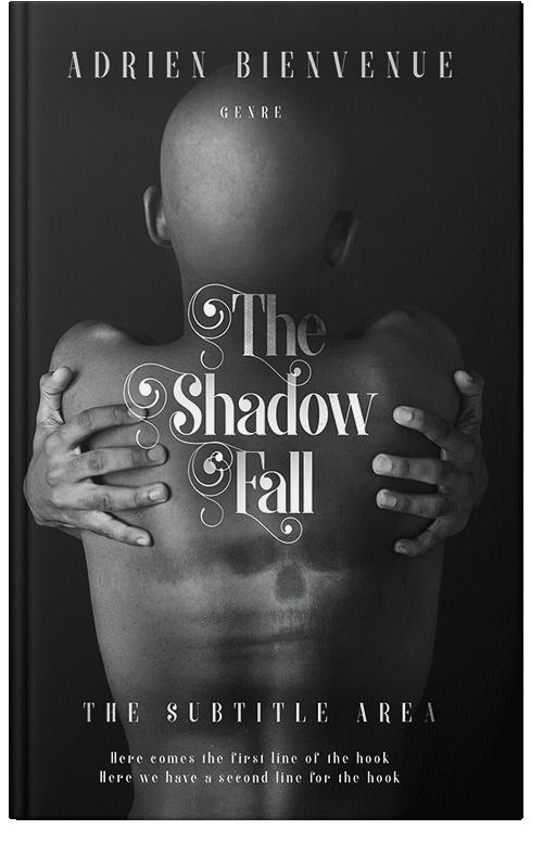 Front view of Cod Gray #26484 - Premade Horror Book Cover