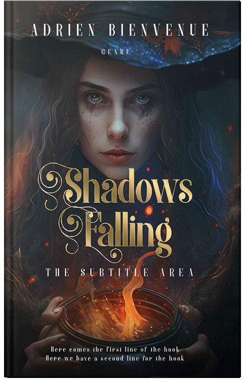 Front view of Shark #26486 - Premade Apocalyptica Book Cover