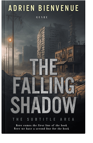 Pre Made Book Cover Shark