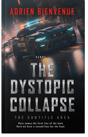 Pre Made Book Cover Quicksand