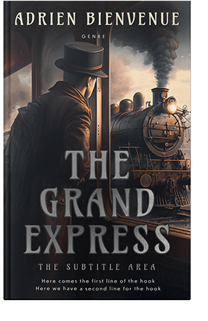 Pre Made Book Cover Coral Reef