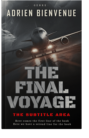 Pre Made Book Cover Cod Gray