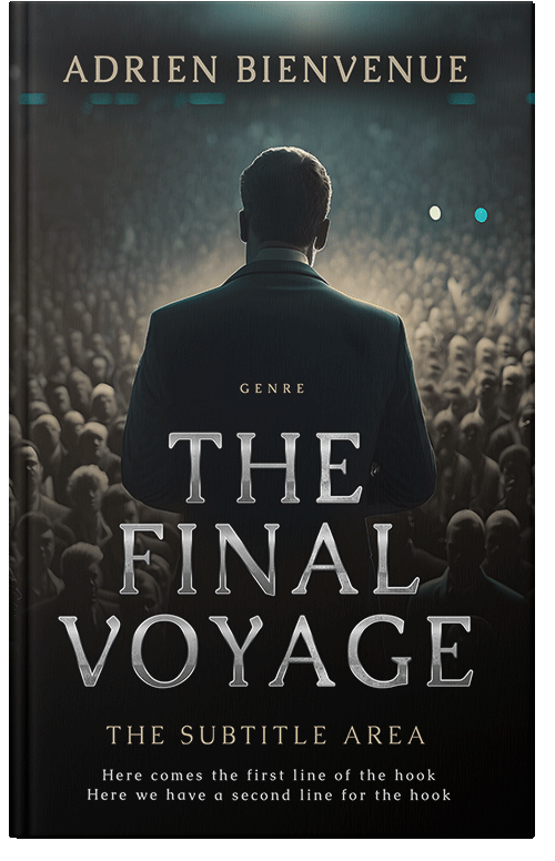 Front view of Woodsmoke #26510 - Premade Mystery & Thriller & Suspense Book Cover