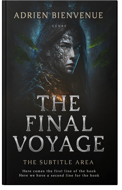 Front view of Woodsmoke #26512 - Premade Fantasy Book Cover