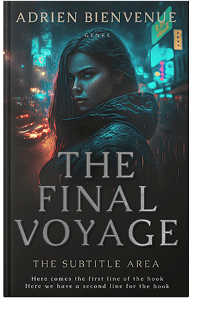 Pre Made Book Cover Outer Space