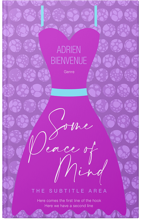 Front view of Lavender #26517 - Premade Romance Book Cover