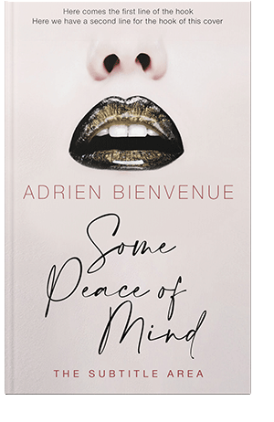 Pre Made Book Cover Soft Peach