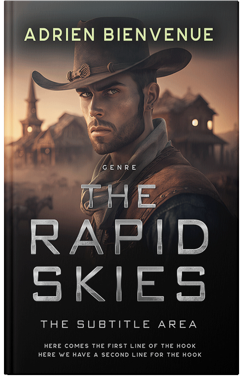 Front view of Indian Khaki #26527 - Premade Romance Book Cover