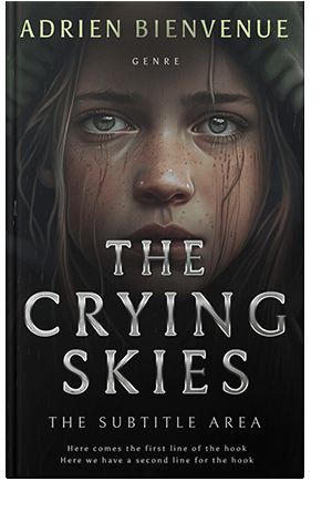 Pre Made Book Cover Cod Gray