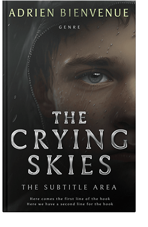 Pre Made Book Cover Cod Gray