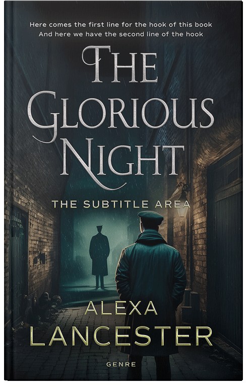 Front view of Premade Mystery & Thriller & Suspense Book Cover - Bunker