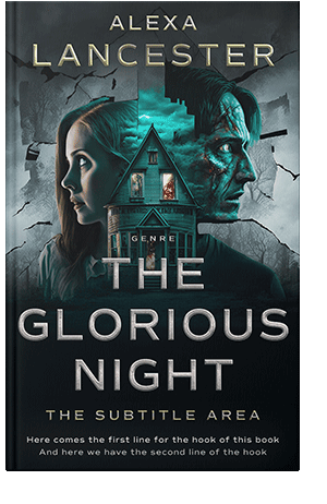 Pre Made Book Cover Aztec