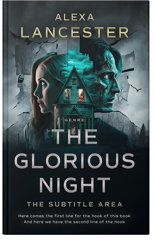 Front view of Aztec #26540 - Premade Mystery & Thriller & Suspense Book Cover