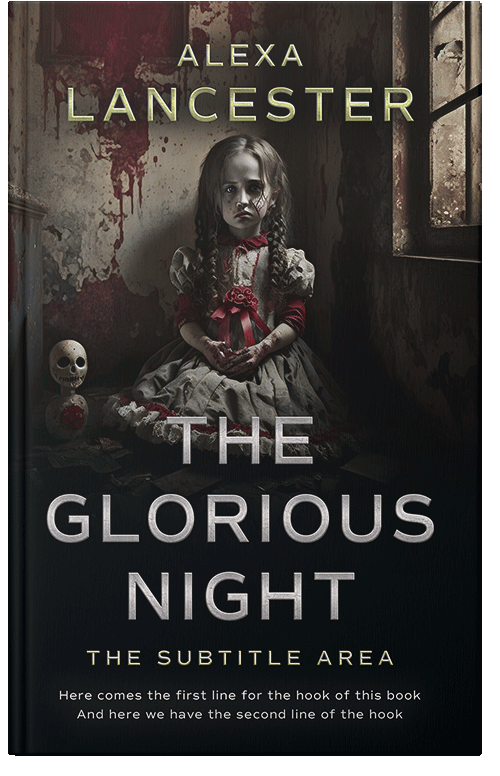 Front view of Premade Mystery & Thriller & Suspense Book Cover - Cod Gray