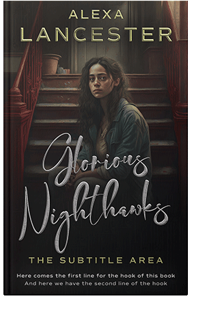 Pre Made Book Cover Cocoa Brown