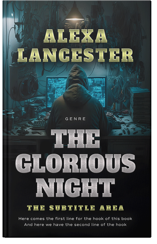 Front view of Eagle #26550 - Premade Mystery & Thriller & Suspense Book Cover