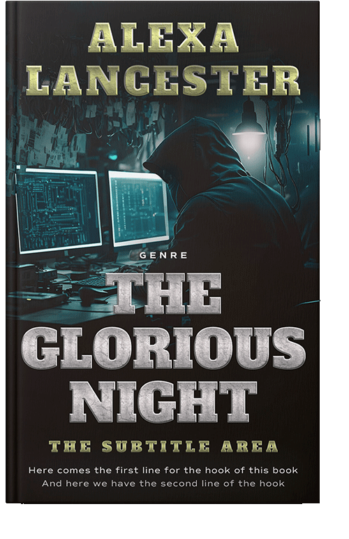 Front view of Ash #26551 - Premade Mystery & Thriller & Suspense Book Cover