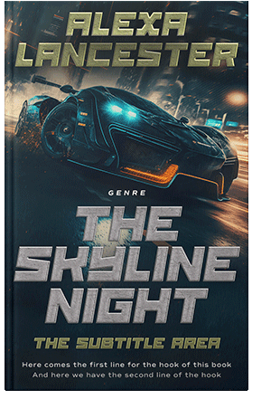 Pre Made Book Cover Bison Hide