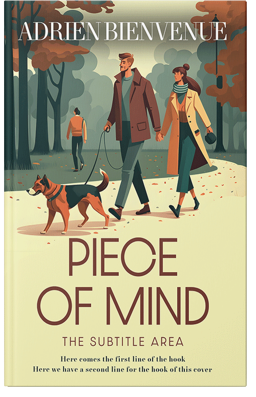 Front view of Premade Romance Book Cover - Outer Space