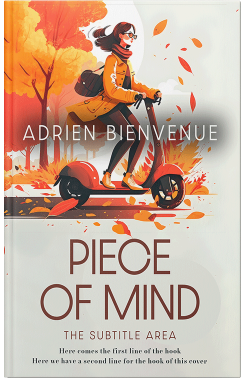 Front view of Cararra #26558 - Premade Teen & Young Adult Book Cover