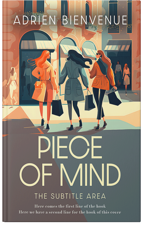 Front view of Flint #26561 - Premade Romance Book Cover