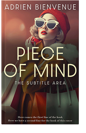 Pre Made Book Cover Bistre