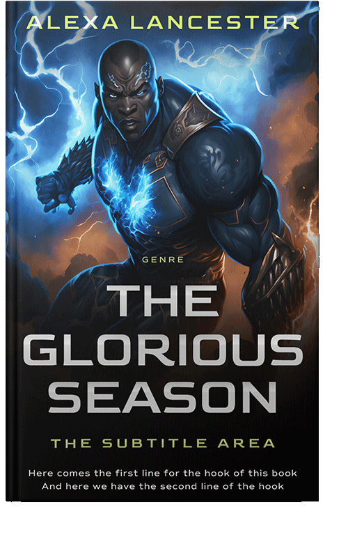 Front view of Tea #26575 - Premade Fantasy Book Cover