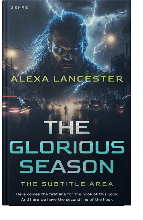 Front view of Big Stone #26581 - Premade Horror Book Cover