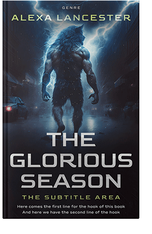 Pre Made Book Cover Cinder