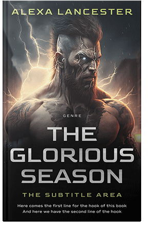 Pre Made Book Cover Vanilla