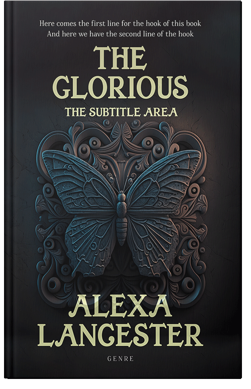 Front view of Premade Horror Book Cover - Woodsmoke