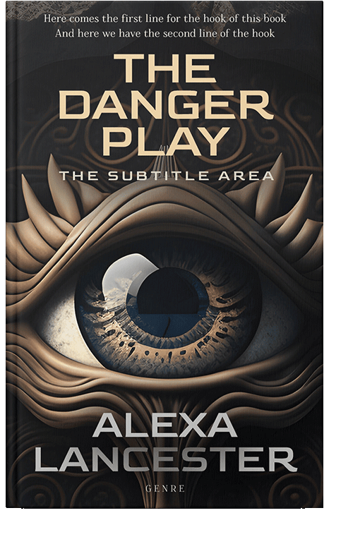 Front view of Rodeo Dust #26607 - Premade Fantasy Book Cover