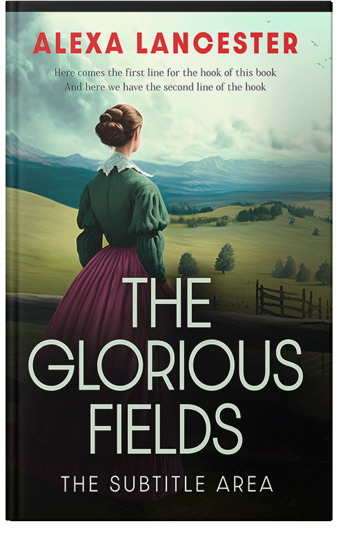 Front view of Tana #26614 - Premade Romance Book Cover