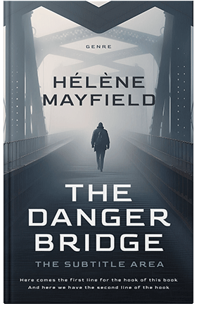 Pre Made Book Cover Oxford Blue