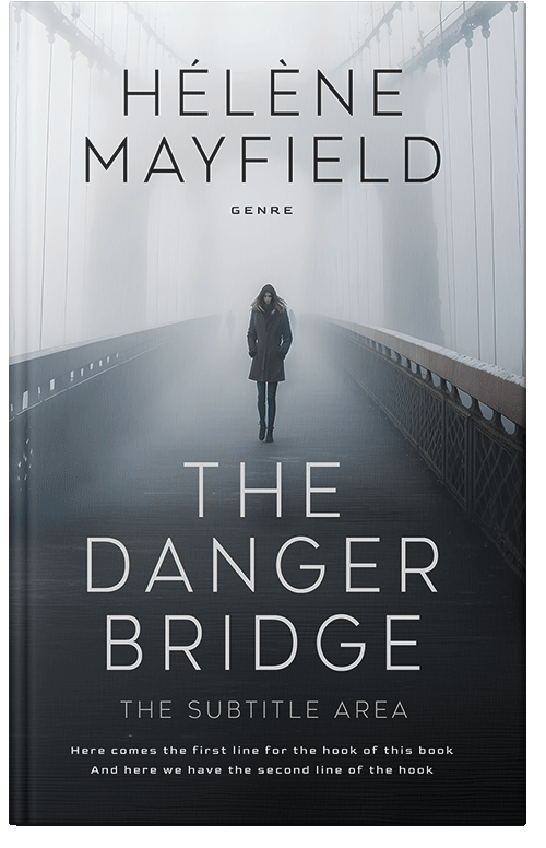 Front view of Premade Mystery & Thriller & Suspense Book Cover - Iron