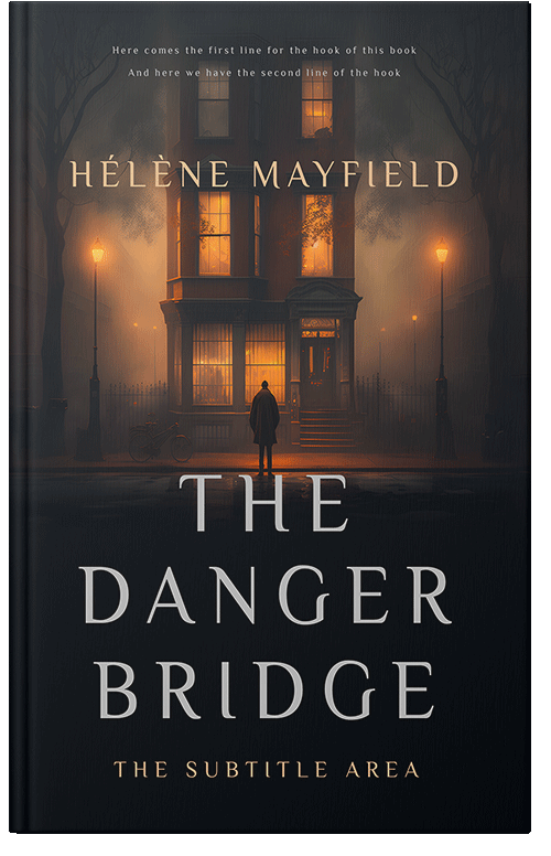 Front view of Shark #26625 - Premade Mystery & Thriller & Suspense Book Cover