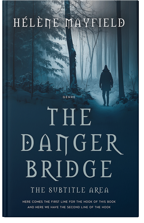 Front view of Premade Mystery & Thriller & Suspense Book Cover - Tiber