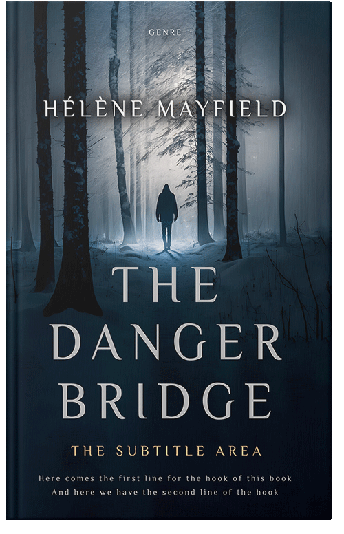 Front view of Premade Mystery & Thriller & Suspense Book Cover - Firefly