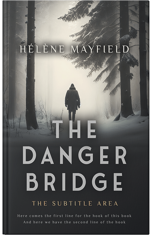 Front view of Premade Mystery & Thriller & Suspense Book Cover - Shark