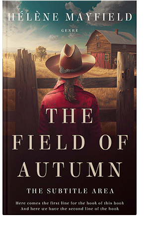 Pre Made Book Cover Tan